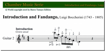 Boccherini Luigi, MAG 0005, Introduction and Fandango, pdf