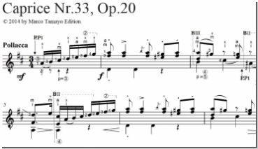 Legnani Op.20 Caprice Nr.33