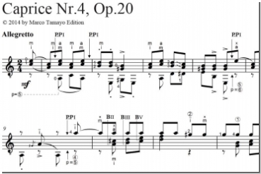 Legnani Op.20 Caprice Nr.4