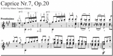 Legnani Op.20 Caprice Nr.7