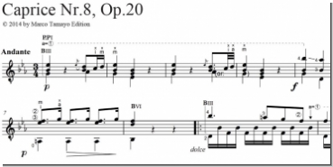Legnani Op.20 Caprice Nr.8