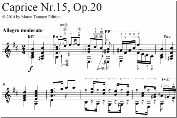 Legnani Op.20 Caprice Nr.15